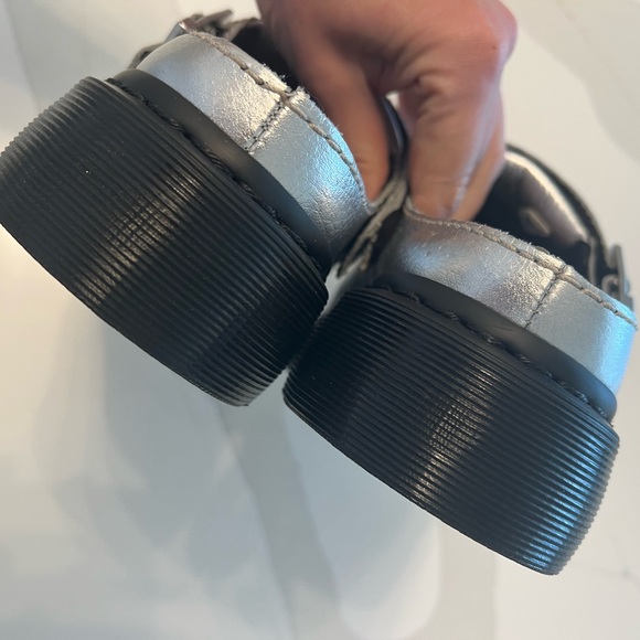 New $150 Laketen Atlas Metallic Silver Clog leather Mule unisex platform shoes - Picture 8 of 16